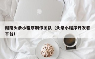 诸城湖南头条小程序制作团队（头条小程序开发者平台）